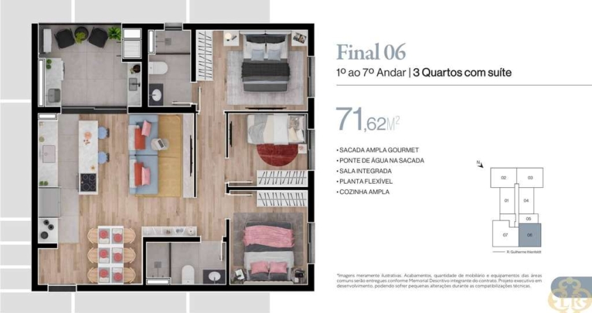Blossom Urban Habitat - Apartamento à venda no bairro Bacacheri - Curitiba/PR