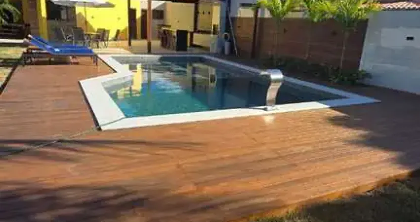 Casa em condomínio Ampla em Barra de Jacuípe no Condomínio Ampla dentro do Planeta Água para venda com 5 suítes piscina área gourmet