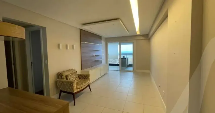 Apartamento quarto e sala vista mar semi mobiliado com 1 vaga de garagem com infraestrutura completa em Armação no Salvador Suítes