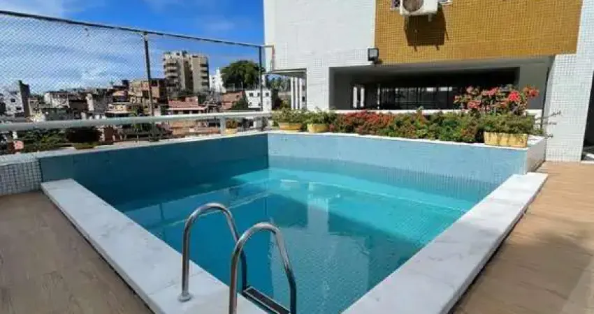 Apartamento cobertura com 3 quartos e 1 suíte com piscina privativa e área gourmet 2 vagas de garagem coberta no Rio Vermelho
