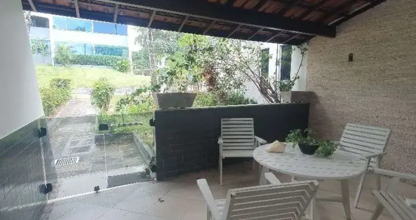 Casa em condomínio para locação mobiliado em piatã frente a orla próximo supermercado com 1 vaga no condomínio casa blanca