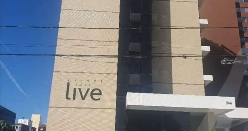 Apartamento quarto e sala mobiliado para locação no condomínio unique live no caminho das árvores infraestrutura completa