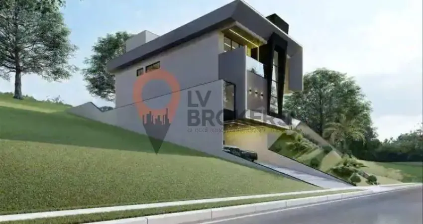Magnífica casa de alto padrão em condomínio de luxo em Arujá-SP, com 4 suítes - EM CONSTRUÇÃO - ENTREGA MARÇO 26.