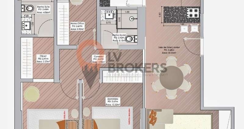 Apartamento com 3 quartos à venda na Rua Tenente Manoel Alves dos Anjos, 656, Centro, Mogi das Cruzes