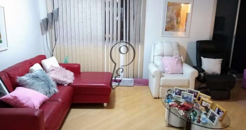 Apartamento 2 dormitórios reversível para 3,com lazer completo e piscina climatizada à venda, Moema