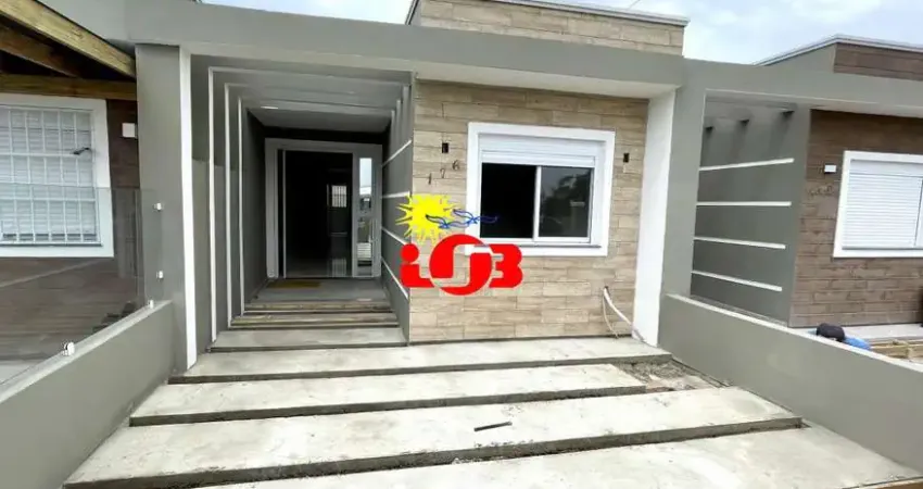 Geminada de 02 dormitórios, em ótima localização na praia de tramandaí, zona nova!