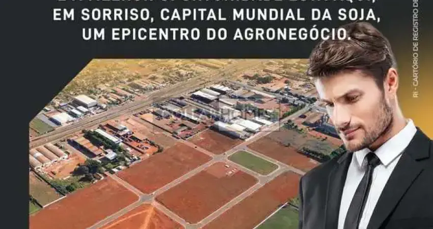 Terreno industrial de 1.171m² à venda em sorriso-mt, no bairro industrial claudino francio! aproveite essa oportunidade única!