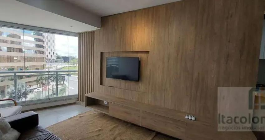 Apartamento com 2 dormitórios para alugar, 70 m² por r$ 8.533/mês - edifício wave - alphaville -barueri/sp