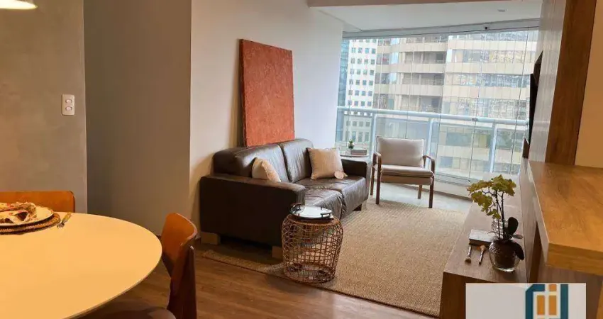 Apartamento com 2 dormitórios para alugar, 70 m² por r$ 8.533/mês - edifício wave - alphaville -barueri/sp