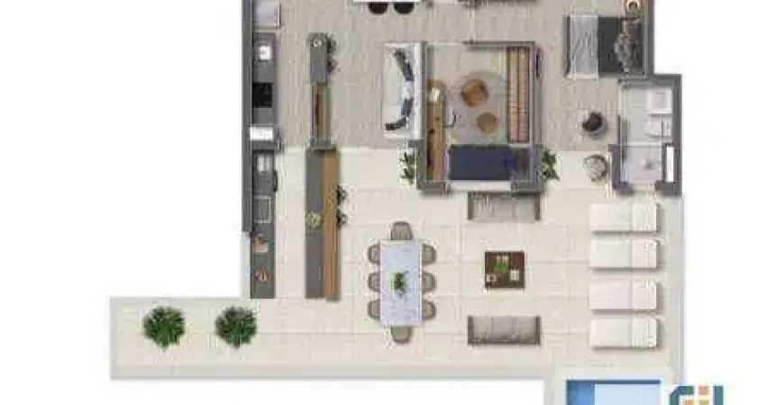 Apartamento Garden à venda no Edifício Vedara - entrega em 2025