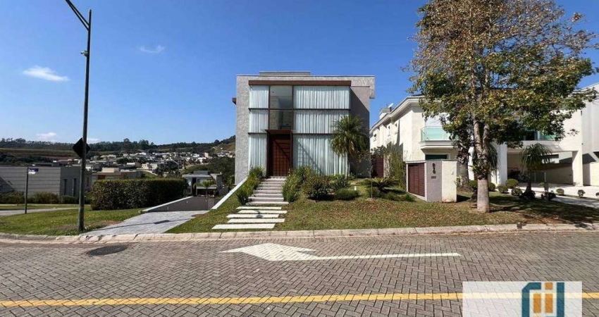 Casa de esquina, totalmente mobiliada, com vista para a Reserva no Residencial Tamboré 11