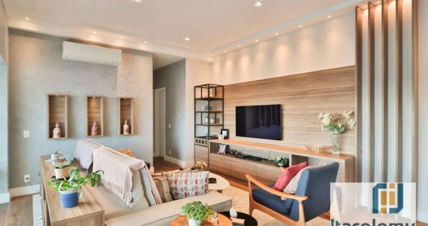 Apartamento com 3 dormitórios à venda, 138 m² por R$ 2.700.000,00 - Alphaville Centro de Apoio I - Barueri/SP