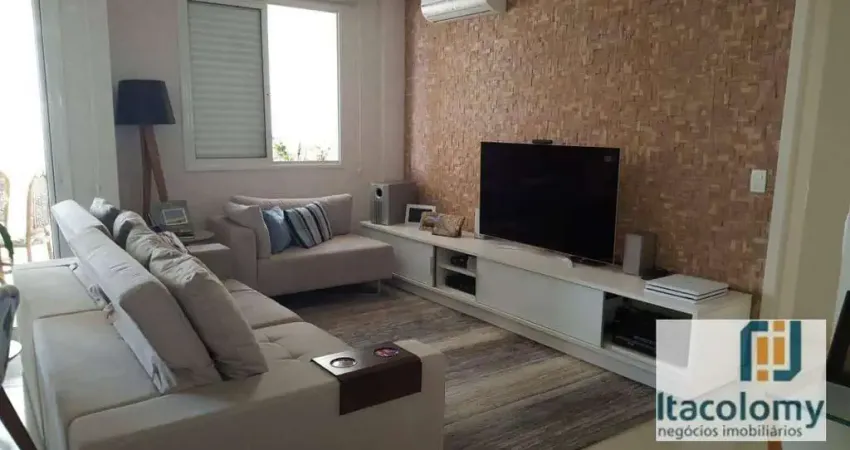 Apartamento com 2 dormitórios à venda, 100 m² por R$ 1.350.000 - Tamboré - Santana de Parnaíba/SP