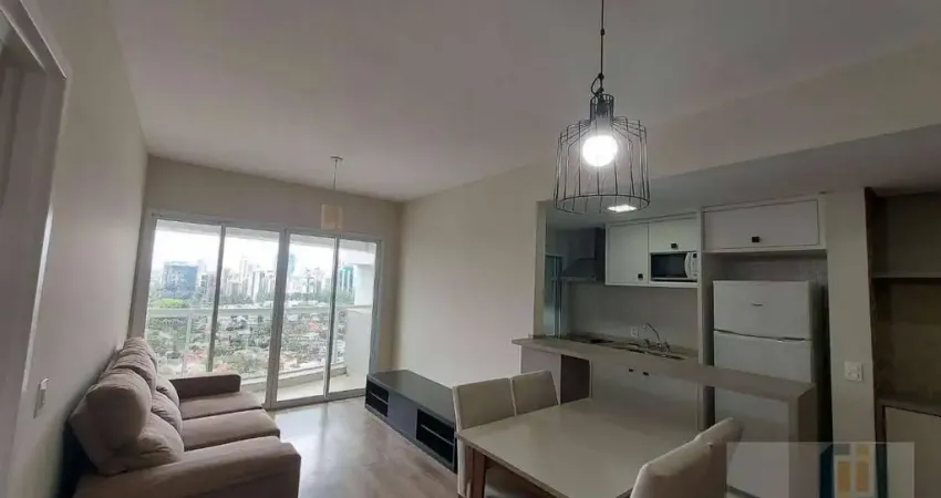 Apartamento com 1 dormitório para alugar, 50 m² por R$ 6.250/mês - Edifício Novare - Barueri/SP