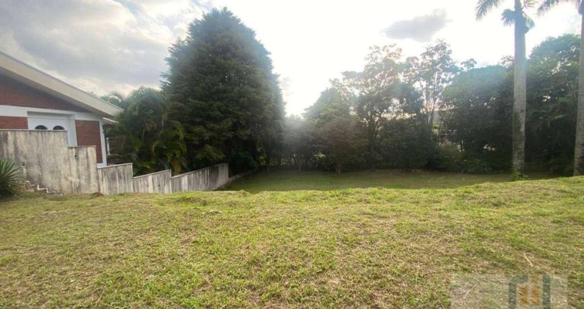 Terreno em condomínio fechado à venda na Alameda Topázio, Alphaville, Santana de Parnaíba