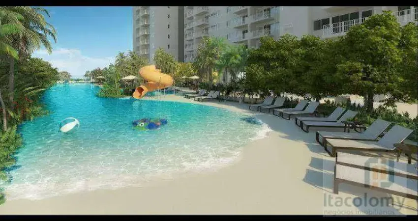 Apartamento com 1 dormitório para alugar, 47 m² por R$ 5.125/mês - Edifício Acqua Park Alphaville - Green Valley Barueri/SP