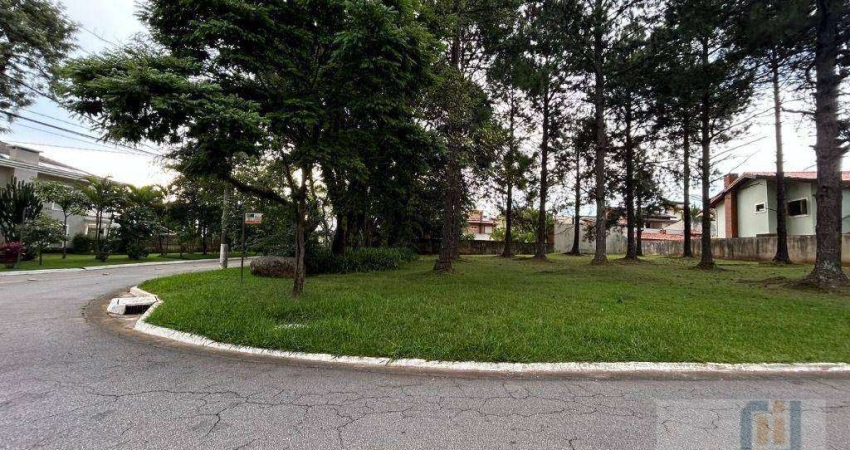 Terreno de esquina à venda, 602 m² por R$ 2.000.000 - Alphaville 12 - Alphaville- Santana de Parnaíba/SP