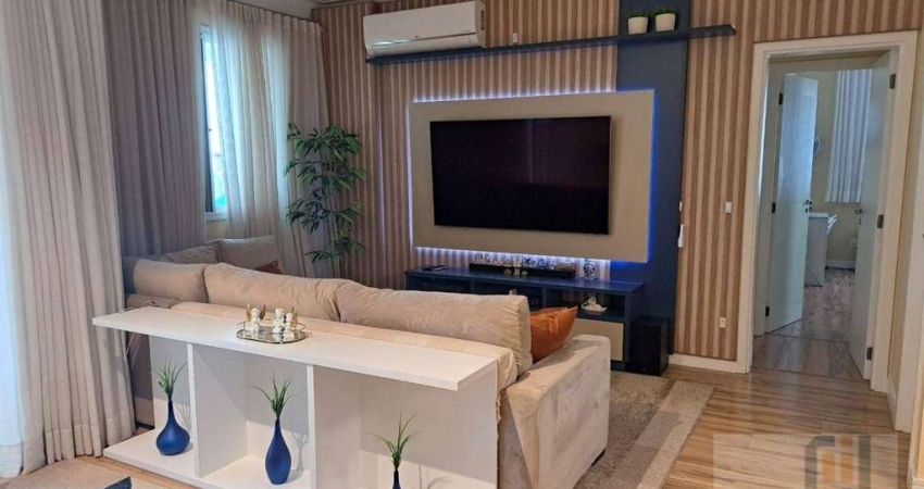 Apartamento mobiliado para venda e locação no Jardins de Tamboré