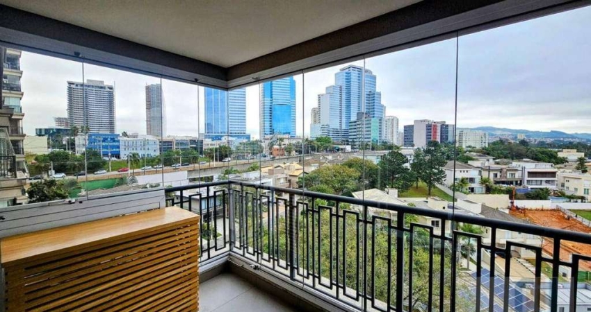 Apartamento com 2 dormitórios, 96 m² - venda por R$ 1.600.000,00 ou aluguel por R$ 9.300,00/mês - Alphaville - Barueri/SP