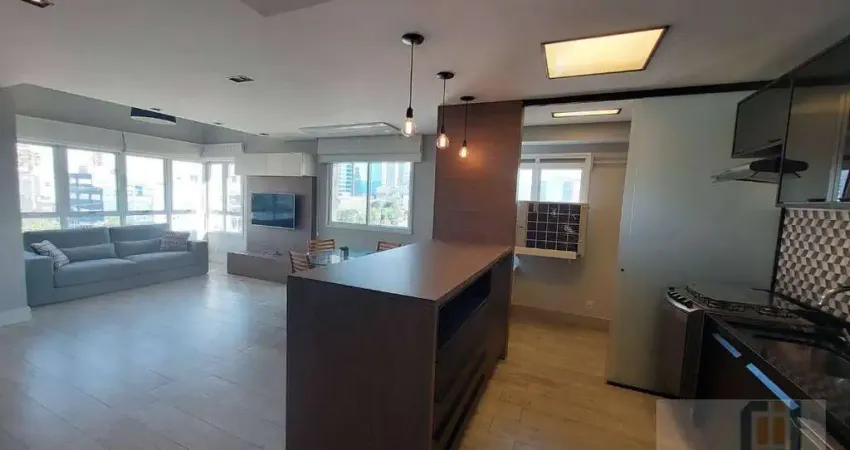 Apartamento Duplex mobiliado e decorado com 2 dormitórios à venda, 82 m² por R$ 1.100.000 - Condomínio Alpha Park - Alphaville - Barueri/SP