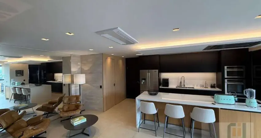Apartamento mobiliado e decorado com 2 dormitórios, 112 m² - venda por R$ 2.100.000 ou aluguel por R$ 19.355/mês - Edifício Present - Barueri/SP