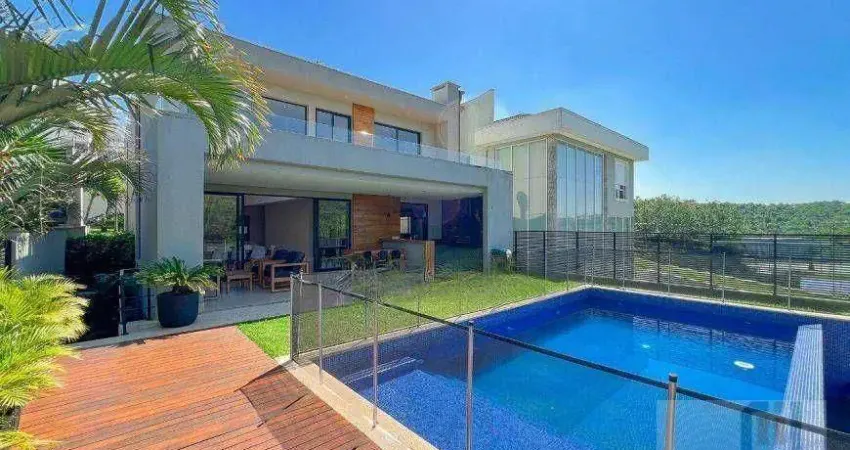 Casa com 4 dormitórios à venda, 445 m² por R$ 6.400.000 - Gênesis 2 - Alphaville - Santana de Parnaíba/SP