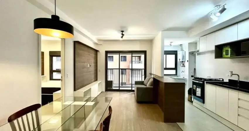 Apartamento mobiliado para locação no soul itapecuru, em alphaville