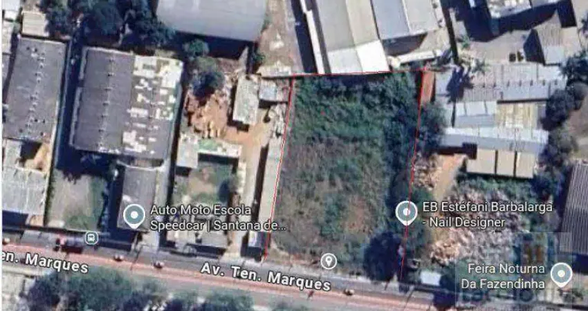 Terreno comercial para venda e locação na avenida tenente marques