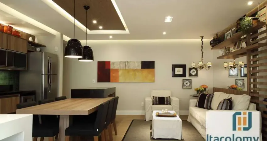 Apartamento com 2 dormitórios à venda, 94 m² por r$ 1.250.000,00 - tamboré - santana de parnaíba/sp