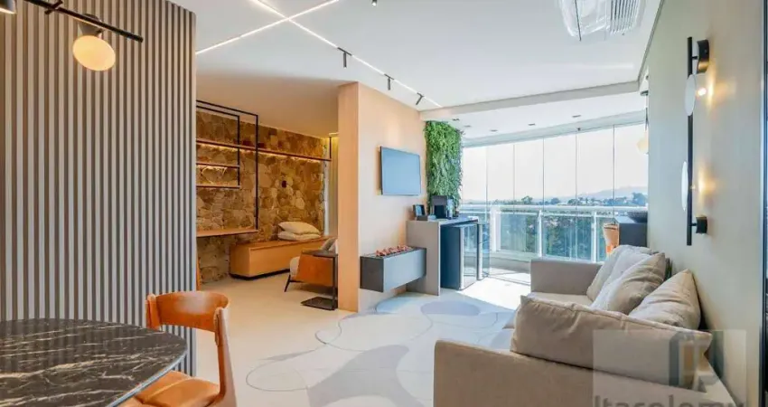 Apartamento com 1 quarto para alugar na Alameda Leblon, Alphaville, Barueri