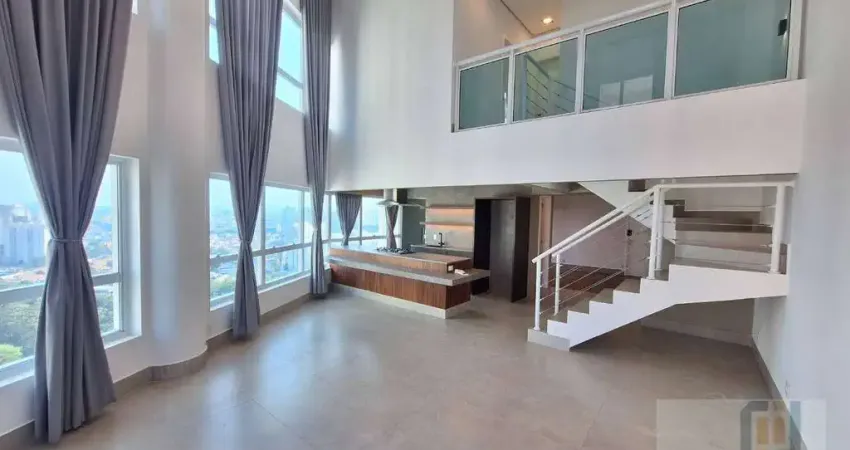 Apartamento duplex para alugar, 124 m² por r$ 14.719/mês - edifício one gramercy - alphaville -barueri/sp