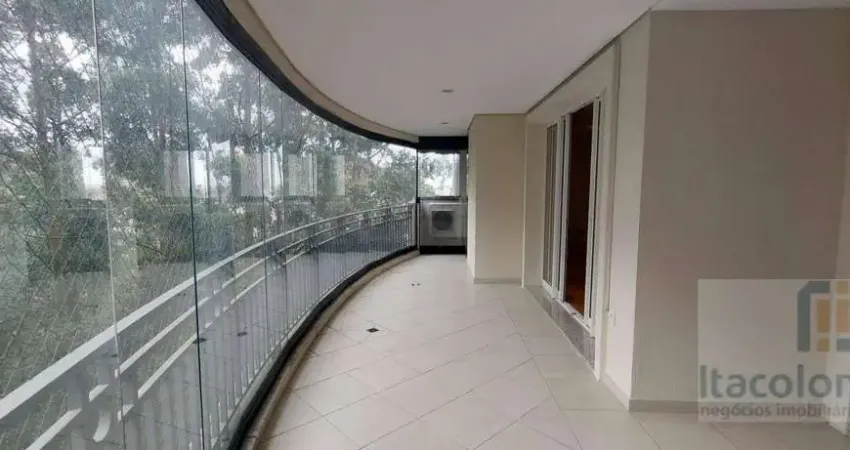 Apartamento com 3 dormitórios para alugar, 202 m² por r$ 16.928/mês - alphvalle -tamboré - barueri/sp