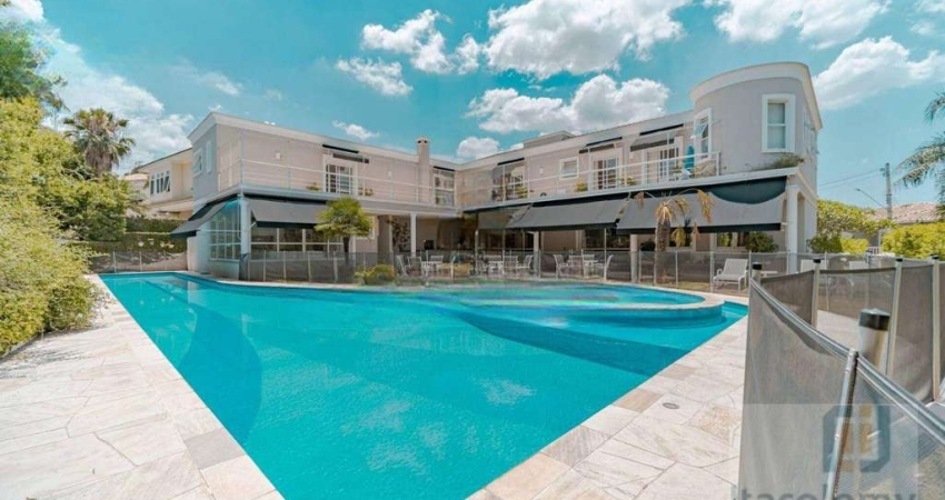Casa com 5 dormitórios à venda, 1100 m² por R$ 17.000.000,00 - Tamboré - Santana de Parnaíba/SP