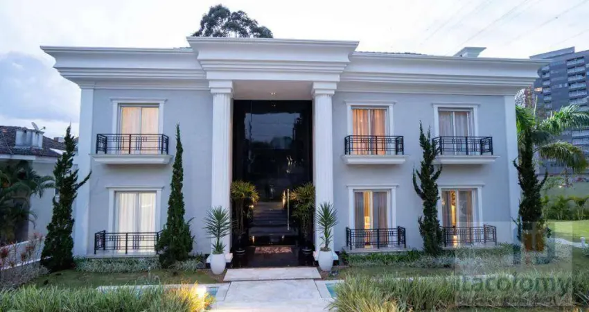 Mansão Clássica de Esquina e Totalmente Mobiliada no Tamboré 3