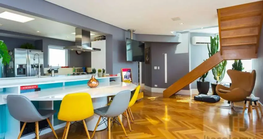 Cobertura triplex à venda no edifício maison chablis, em perdizes