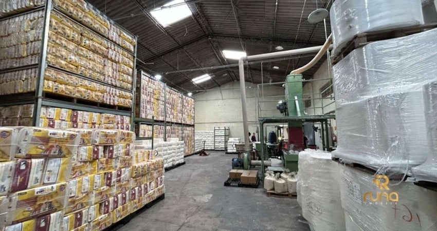 Ótima oportunidade de investimento com renda garantida: Barracão à venda, 640 m² por R$ 1.250.000 locado por 2 anos