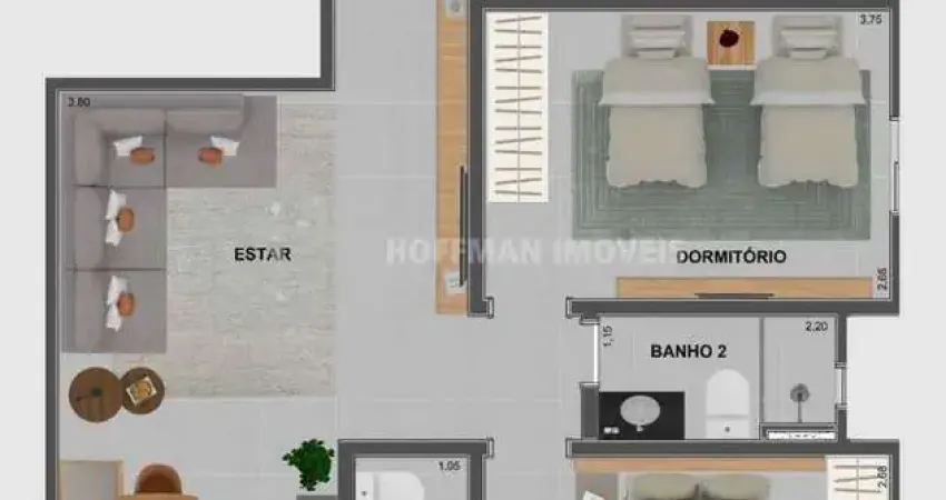 Lançamento - Apartamento à venda no bairro nova gerty - previsão maio/2025