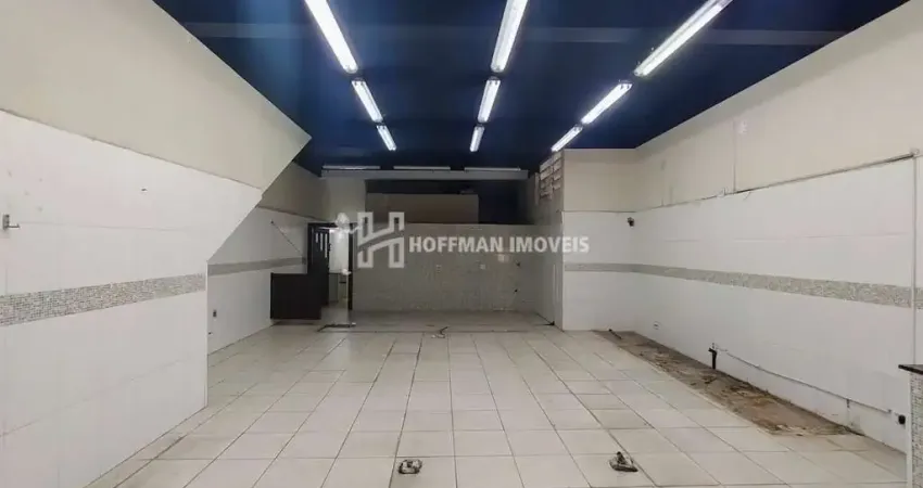 Salão comercial com 118m² e banheiro para alugar no bairro Osvaldo Cruz
