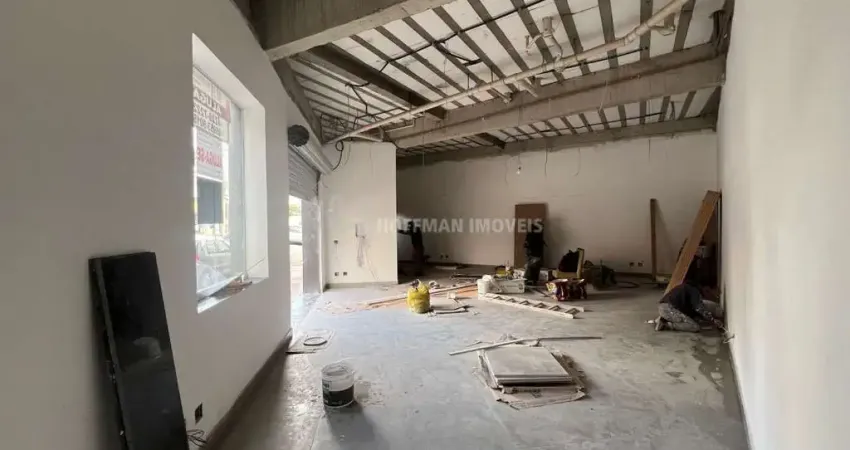 Salão comercial para locação com 108m² e excelente localização!