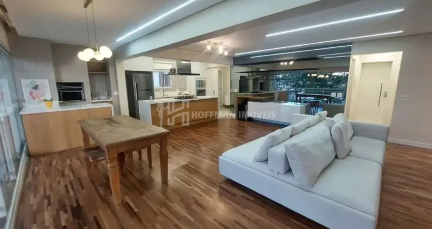 Lindo Apartamento mobiliado para locaçã0o com 135 m² sendo 3 suítes - Cerâmica