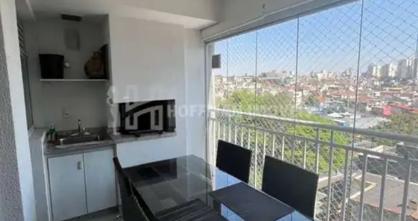 Apartamento à venda com varanda gourmet, 02 dormitórios e 01 vaga no bairro santa maria