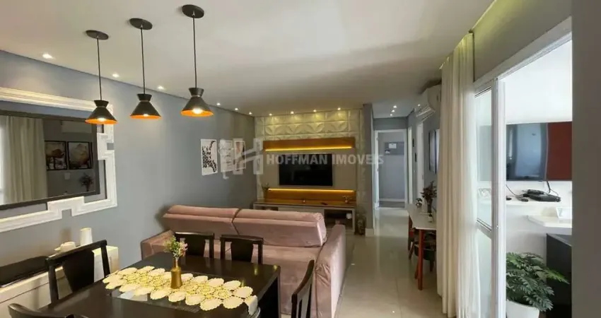 Apartamento com varanda gourmet à venda, 03 dormitórios e 02 vagas no bairro barcelona