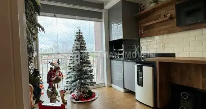 Apartamento com 3 dormitórios 1 suíte sacada gourmet e 2 vagas a venda no barcelona/scs