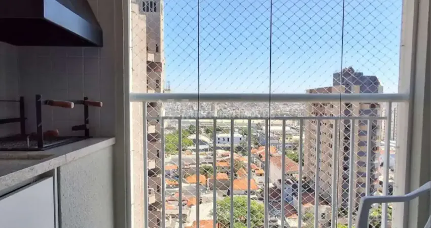 Apartamento com sacada gourmet 2 dormitórios 1 suíte e 1 vaga no santa paula