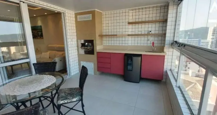 Apartamento com 3 dormitórios à venda, 134 m² - Canto do Forte - Praia Grande/SP
