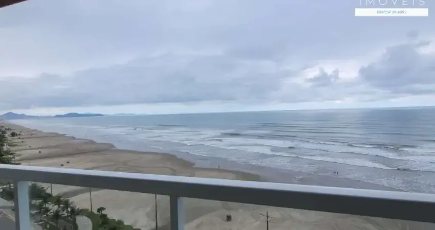 Apartamento 3 dormitórios sendo 3 suítes FRENTE MAR a venda no Caiçara em Praia Grande.