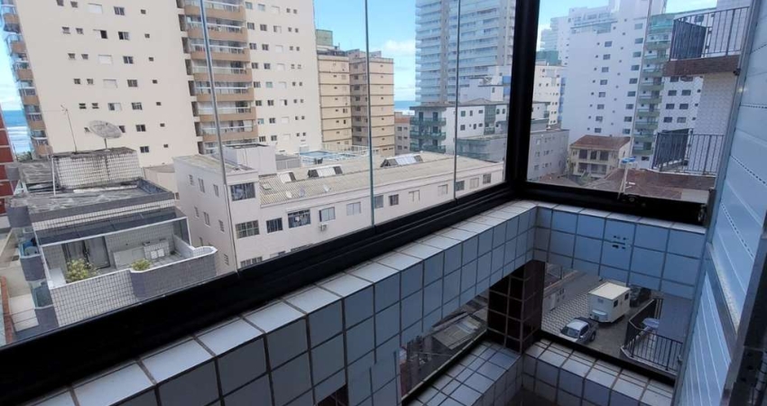 Apartamento para Locação em Praia Grande, Aviação, 2 dormitórios, 1 banheiro, 1 vaga