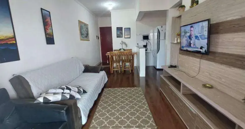 Apartamento para venda em praia grande, canto do forte, 1 dormitório, 1 banheiro, 1 vaga