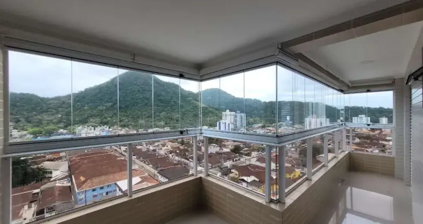 Apartamento para venda em praia grande, canto do forte, 3 dormitórios, 3 suítes, 4 banheiros, 2 vagas