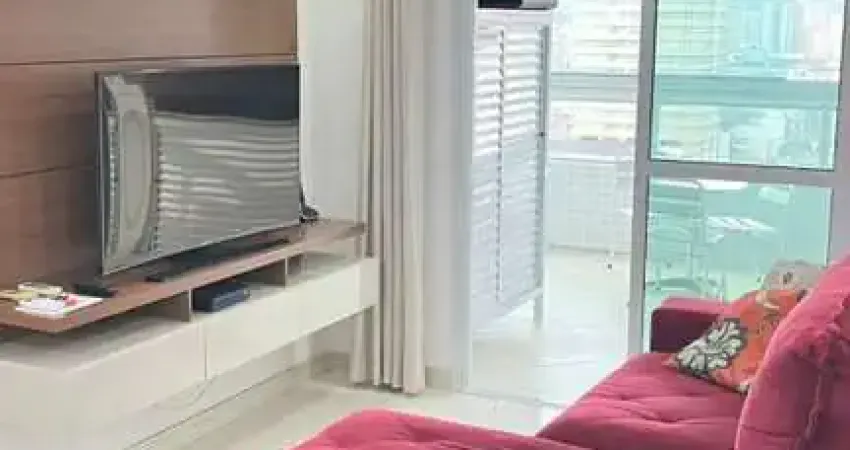 Apartamento para venda em praia grande, guilhermina, 2 dormitórios, 1 suíte, 1 banheiro, 2 vagas